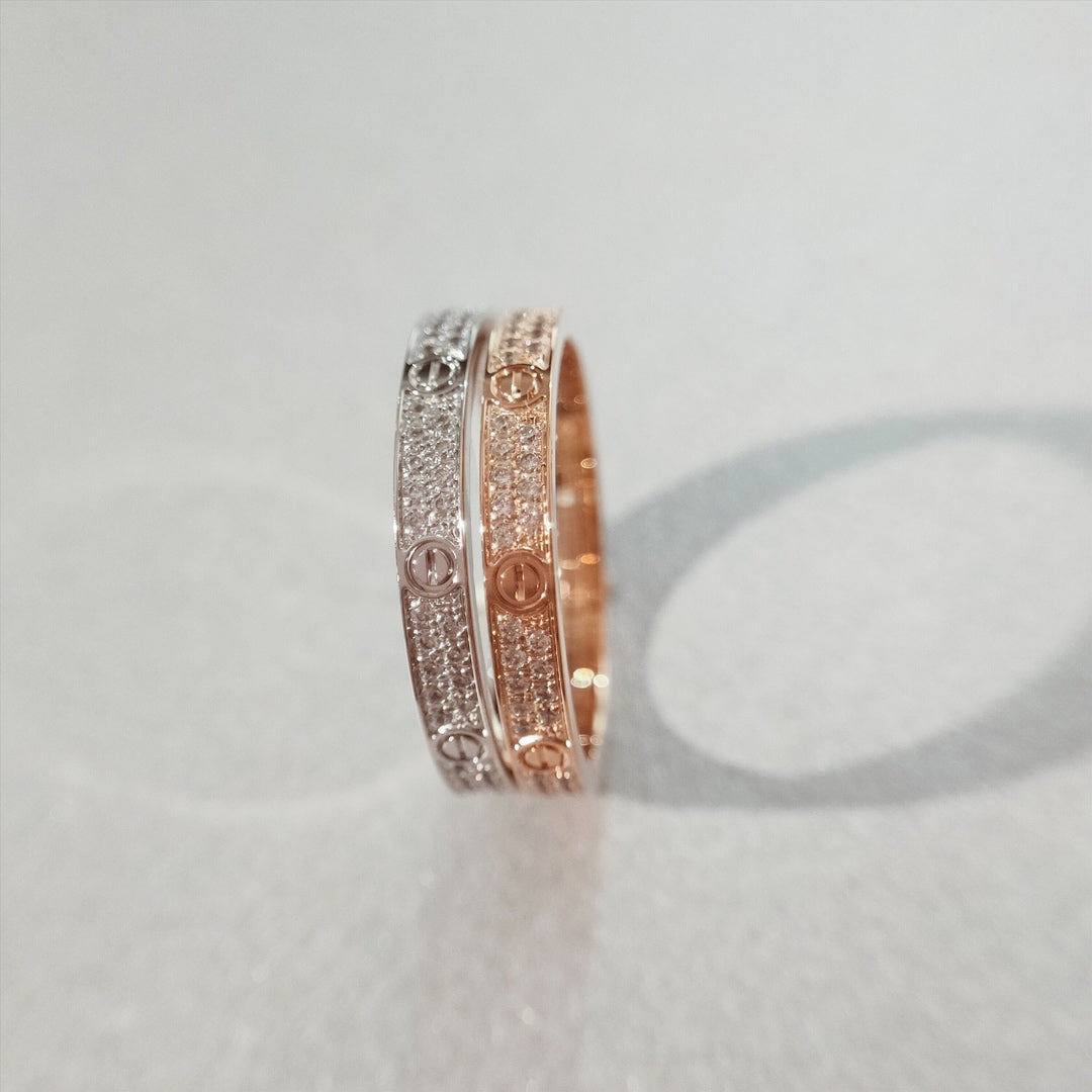 [LUXE JEWELRY] LOVE RING 2.65MM DIAMOND
