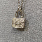 [LUXE JEWELRY]CONSTANCE PEDANT DIAMOND NECKLACE