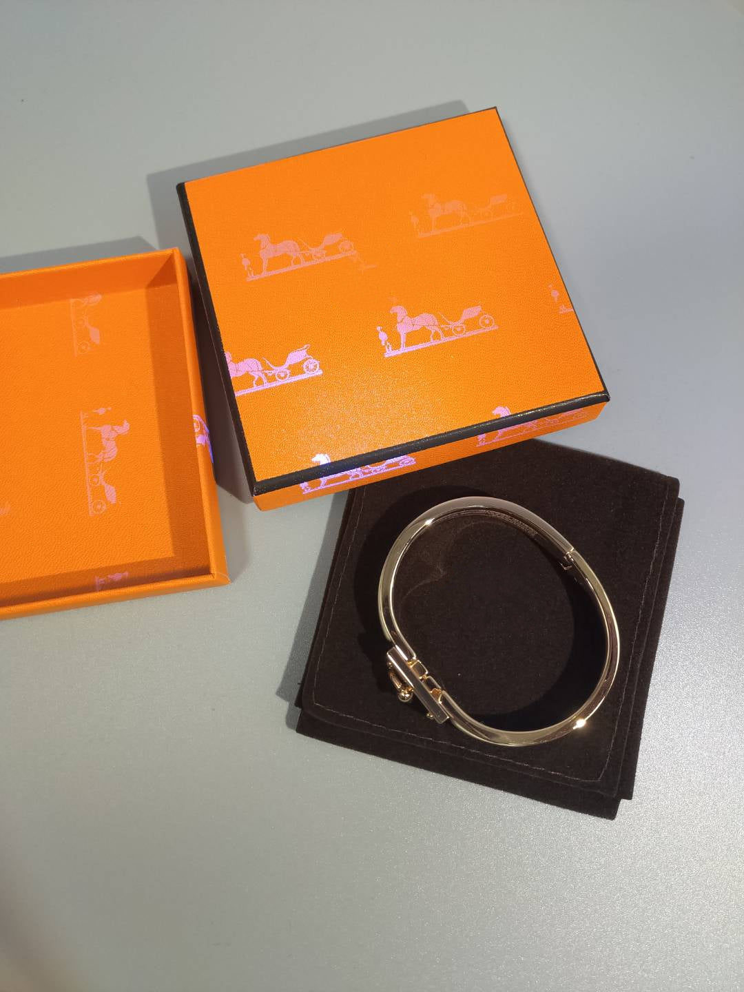 [LUXE JEWELRY]H BRACELET PERU 12MM