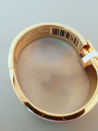 [LUXE JEWELRY]H BRACELET PERU 12MM