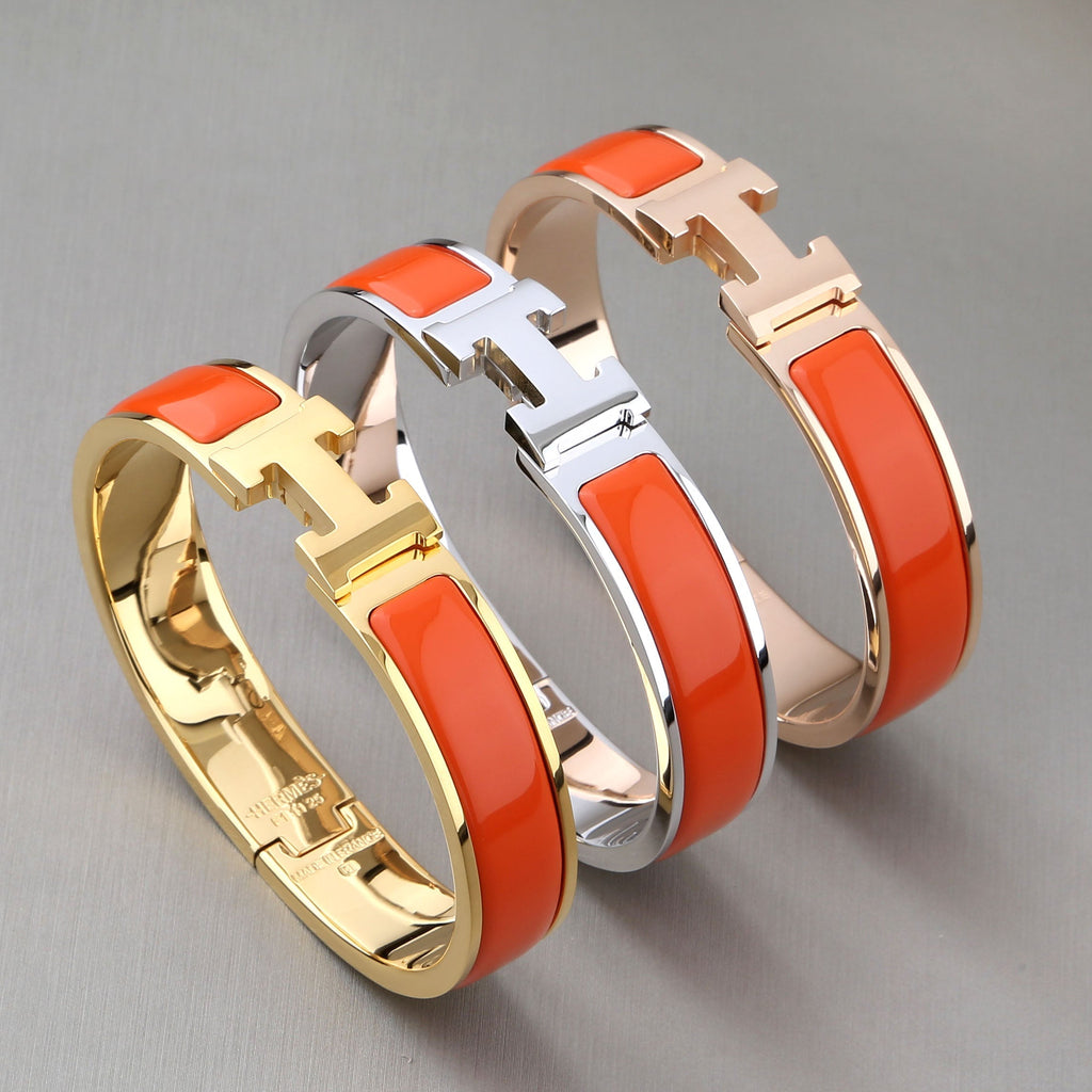 [LUXE JEWELRY]H ORANGE BRACELET