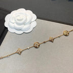 [LUXE JEWELRY]STAR AND SUN 4 MOTIFS GOLD DIAMONDS BRACELET