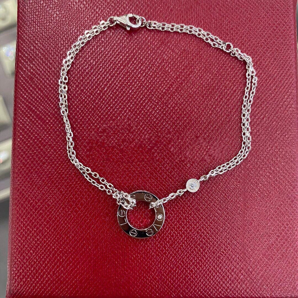 [LUXE JEWELRY] LOVE BRACELET 2 DIAMOND