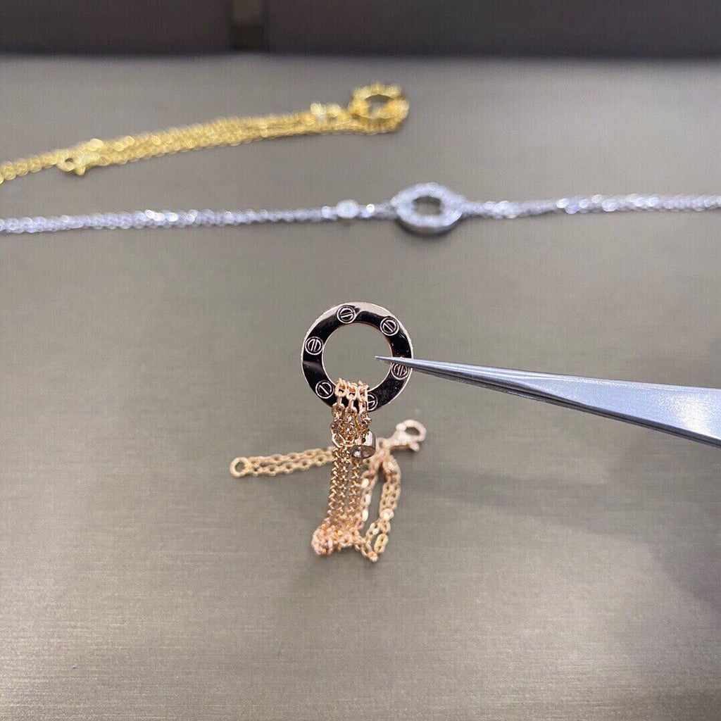 [LUXE JEWELRY] LOVE BRACELET 2 DIAMOND