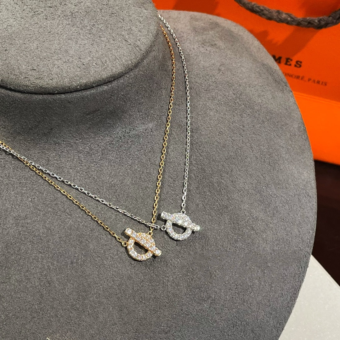 [LUXE JEWELRY]ECHAPEE NECKLACE DIAMOND