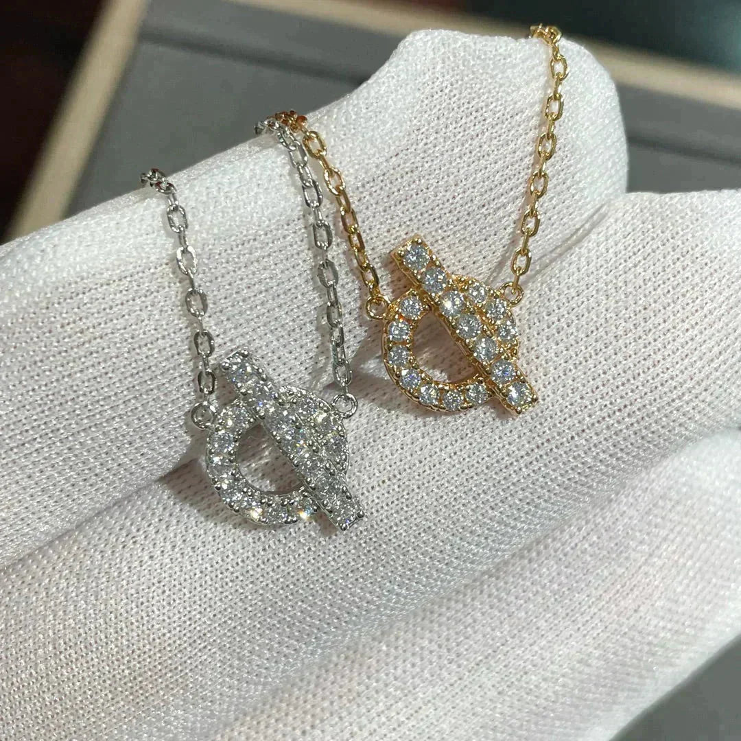 [LUXE JEWELRY]ECHAPEE NECKLACE DIAMOND
