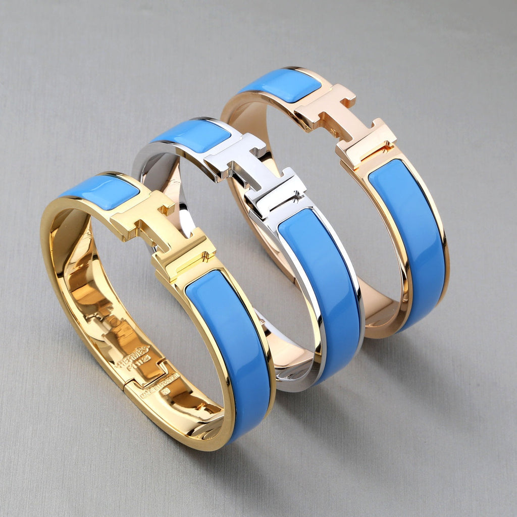 [LUXE JEWELRY]H BRACELET TURQUOISE 12MM