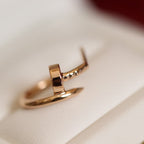 [Luxe]JUSTE EARRINGS PINK GOLD