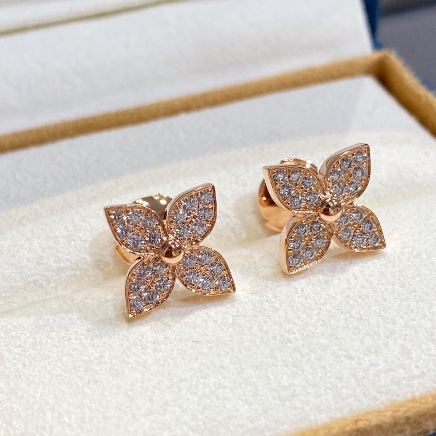 [LUXE JEWELRY]STAR DIAMOND EARRINGS