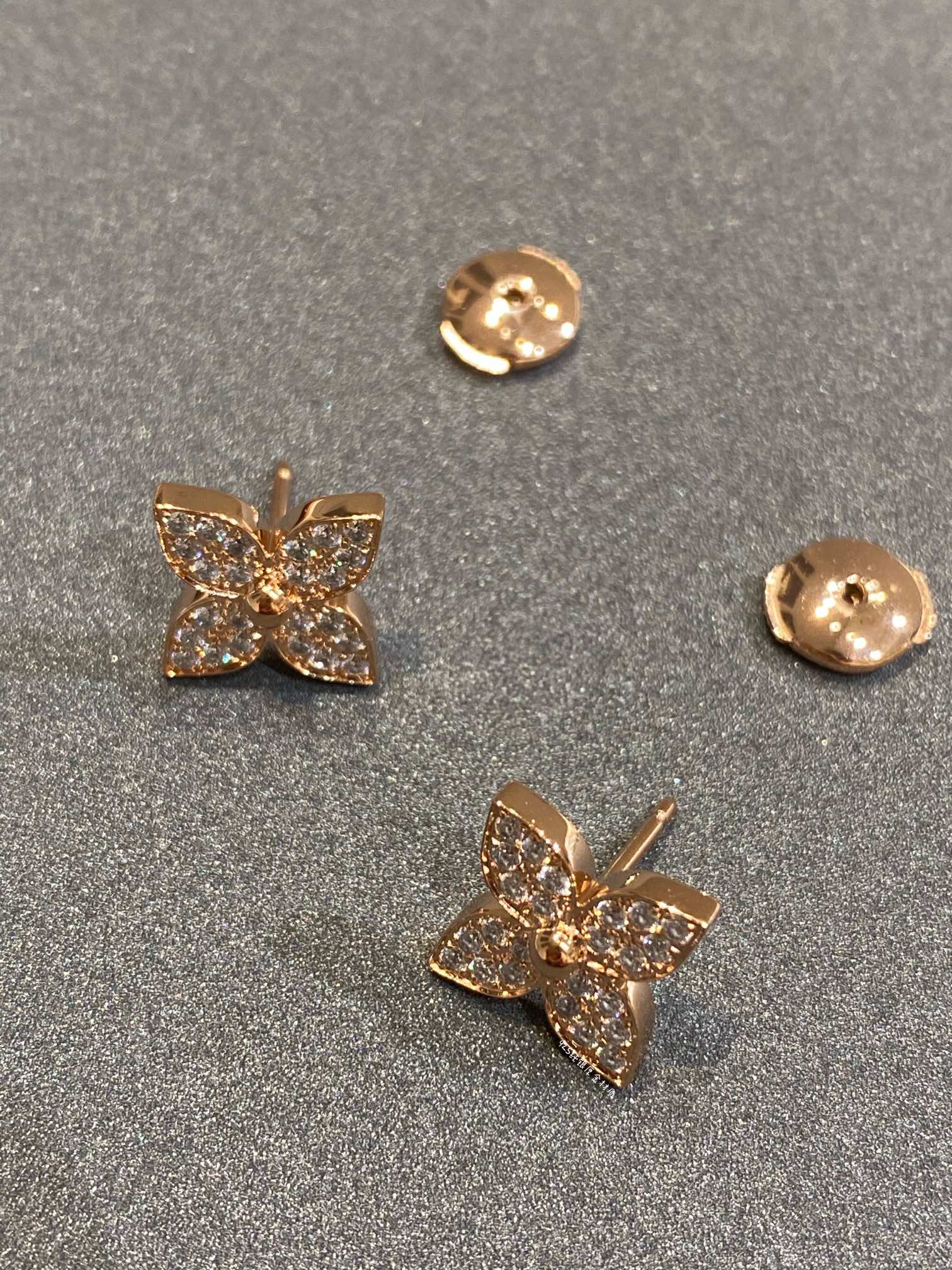 [LUXE JEWELRY]STAR DIAMOND EARRINGS