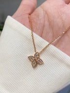 [LUXE JEWELRY]STAR DIAMOND NECKALCE