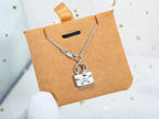 [LUXE JEWELRY]AMULETTE PEDANT SILVER NECKLACE