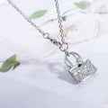 [LUXE JEWELRY]AMULETTE PEDANT SILVER NECKLACE