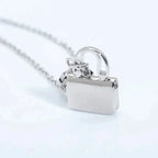 [LUXE JEWELRY]AMULETTE PEDANT SILVER NECKLACE