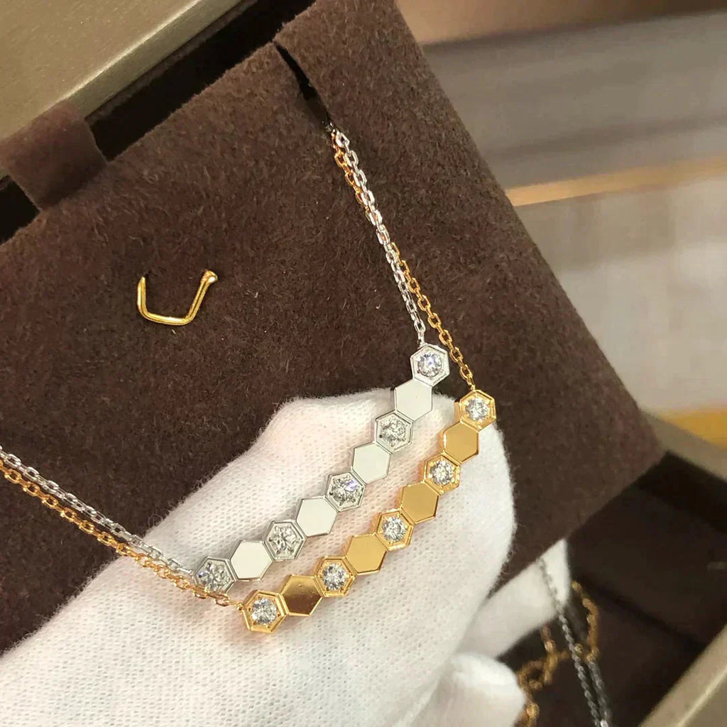 [LUXE JEWELRY]BEE LOVE NECKLACE DIAMOND