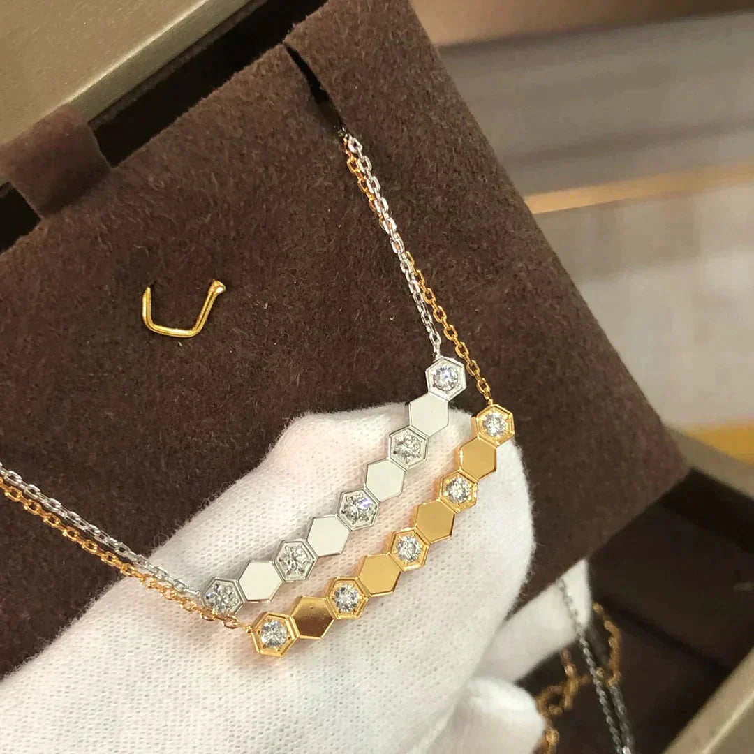 [LUXE JEWELRY]BEE LOVE NECKLACE DIAMOND