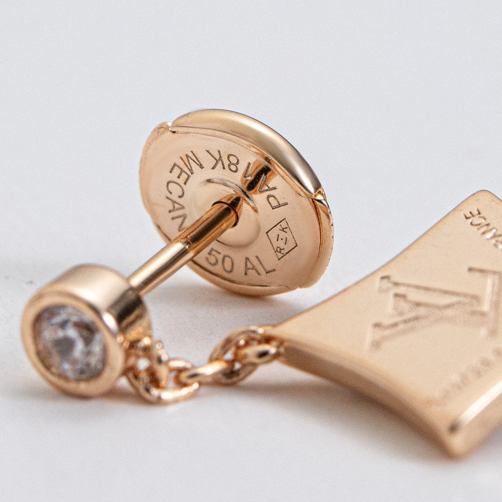 [LUXE JEWELRY]STAR DIAMONDS EARRINGS GOLD