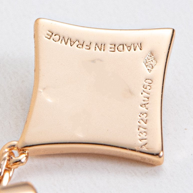 [LUXE JEWELRY]STAR DIAMONDS EARRINGS GOLD