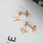 [LUXE JEWELRY]STAR EARRINGS GOLD