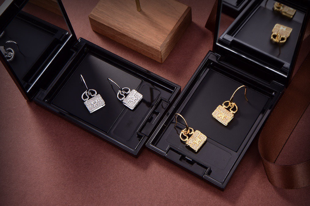 [LUXE JEWELRY]KELLY DIAMOND EARRINGS