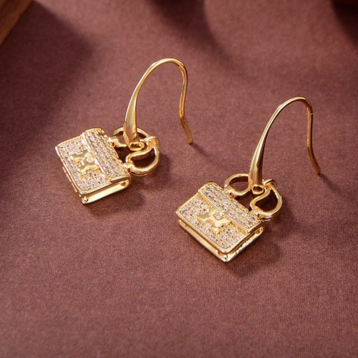 [LUXE JEWELRY]KELLY DIAMOND EARRINGS