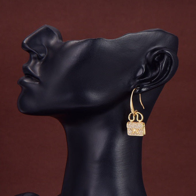 [LUXE JEWELRY]KELLY DIAMOND EARRINGS