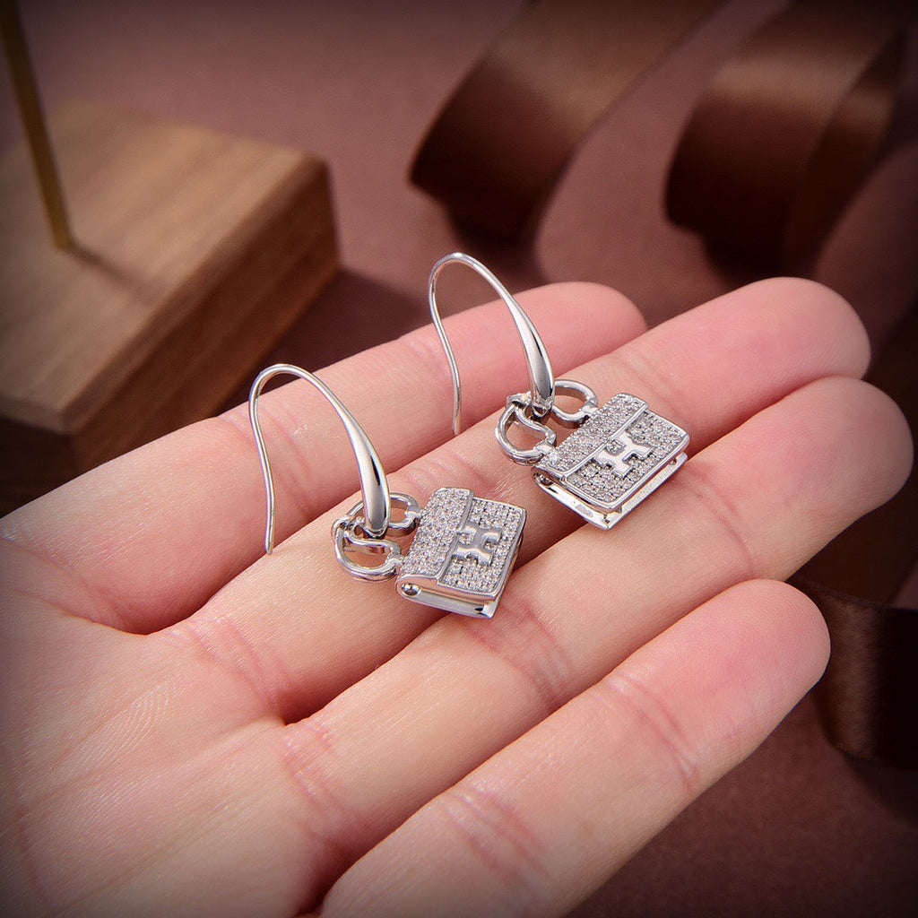 [LUXE JEWELRY]KELLY DIAMOND EARRINGS