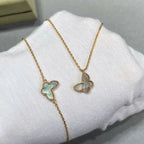 [LUXE JEWELRY]BUTTERFLY DARK MOP BUTTERFLY BRACELET