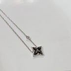 [LUXE JEWELRY]STAR BLACK MOP NECKLACE