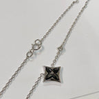 [LUXE JEWELRY]STAR BLACK MOP NECKLACE