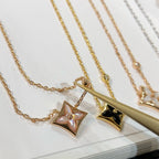 [LUXE JEWELRY]STAR BLACK MOP NECKLACE
