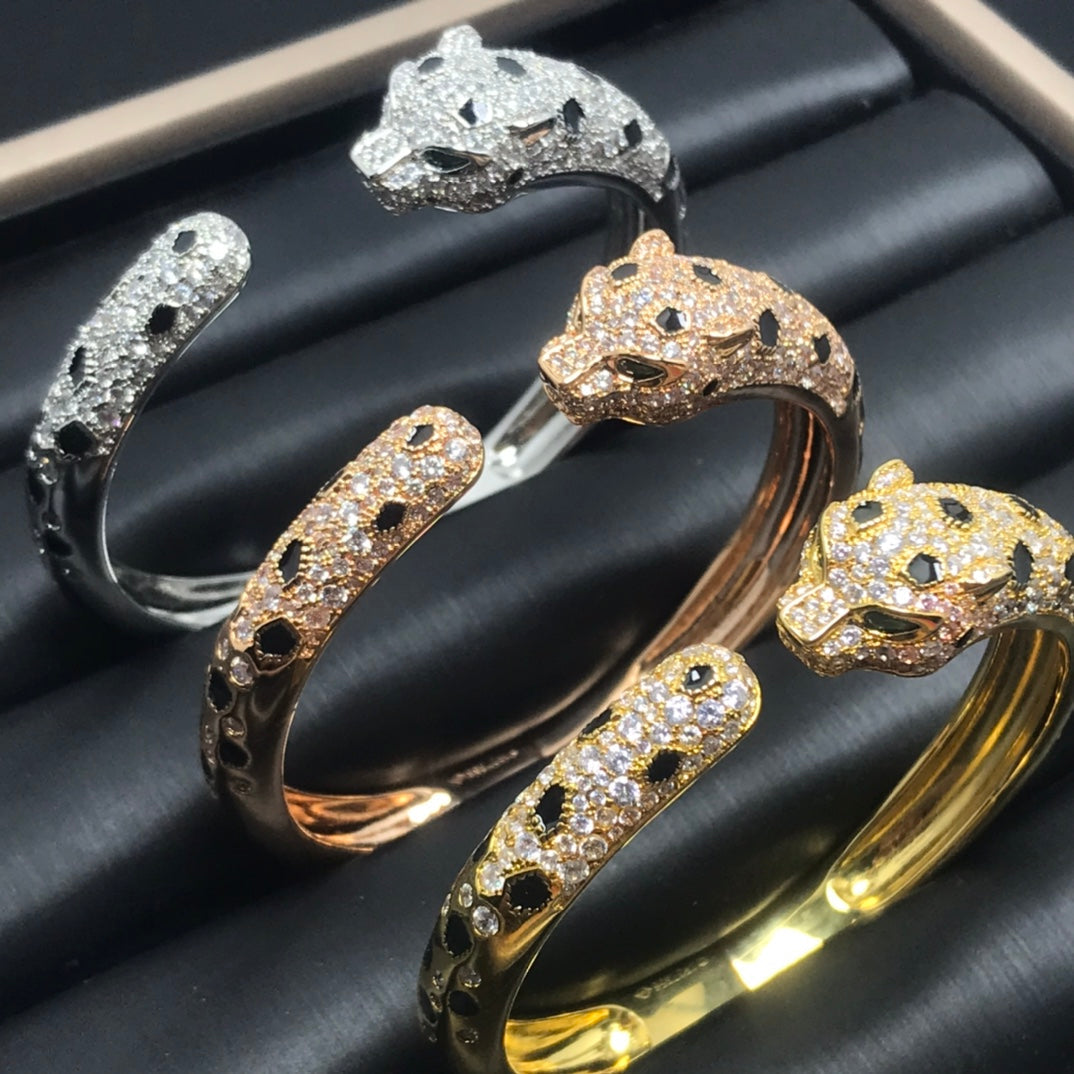 [LUXE JEWELRY] PANTHERE BIG BRACELET DIAMONDS