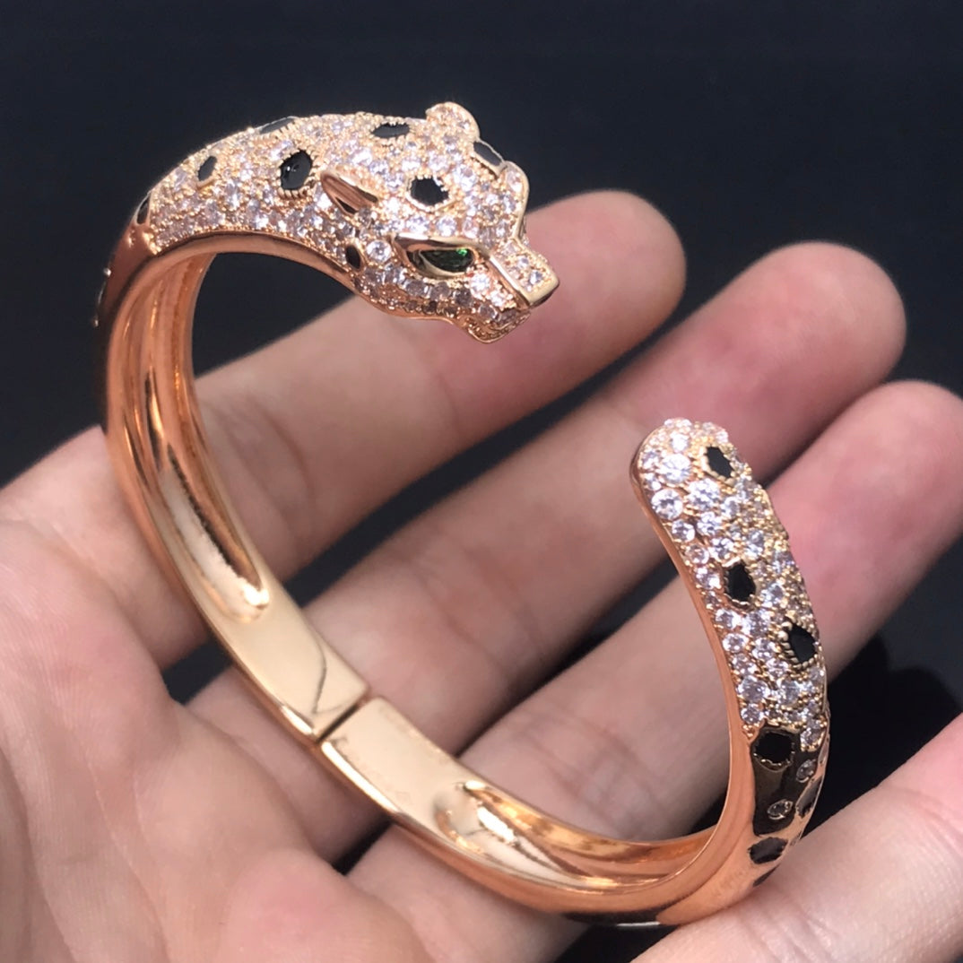 [LUXE JEWELRY] PANTHERE BIG BRACELET DIAMONDS