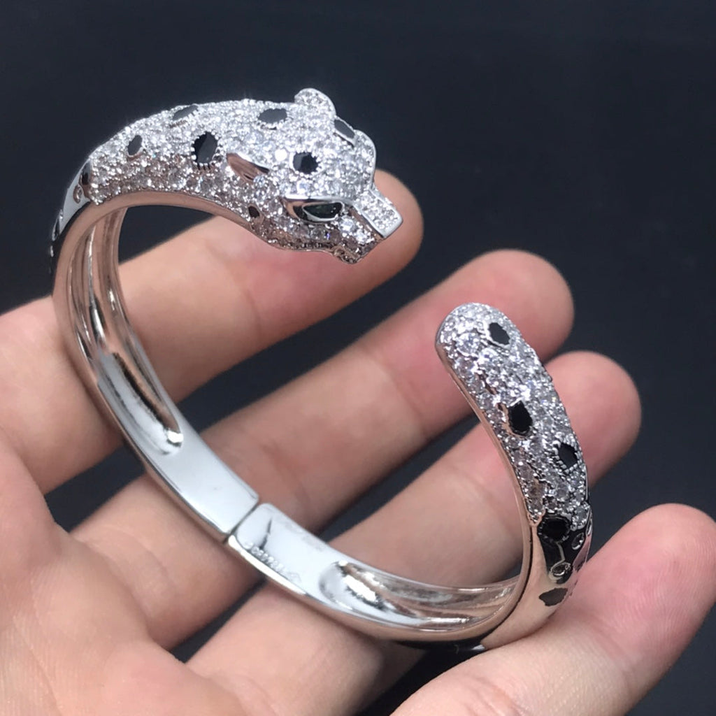 [LUXE JEWELRY] PANTHERE BIG BRACELET DIAMONDS