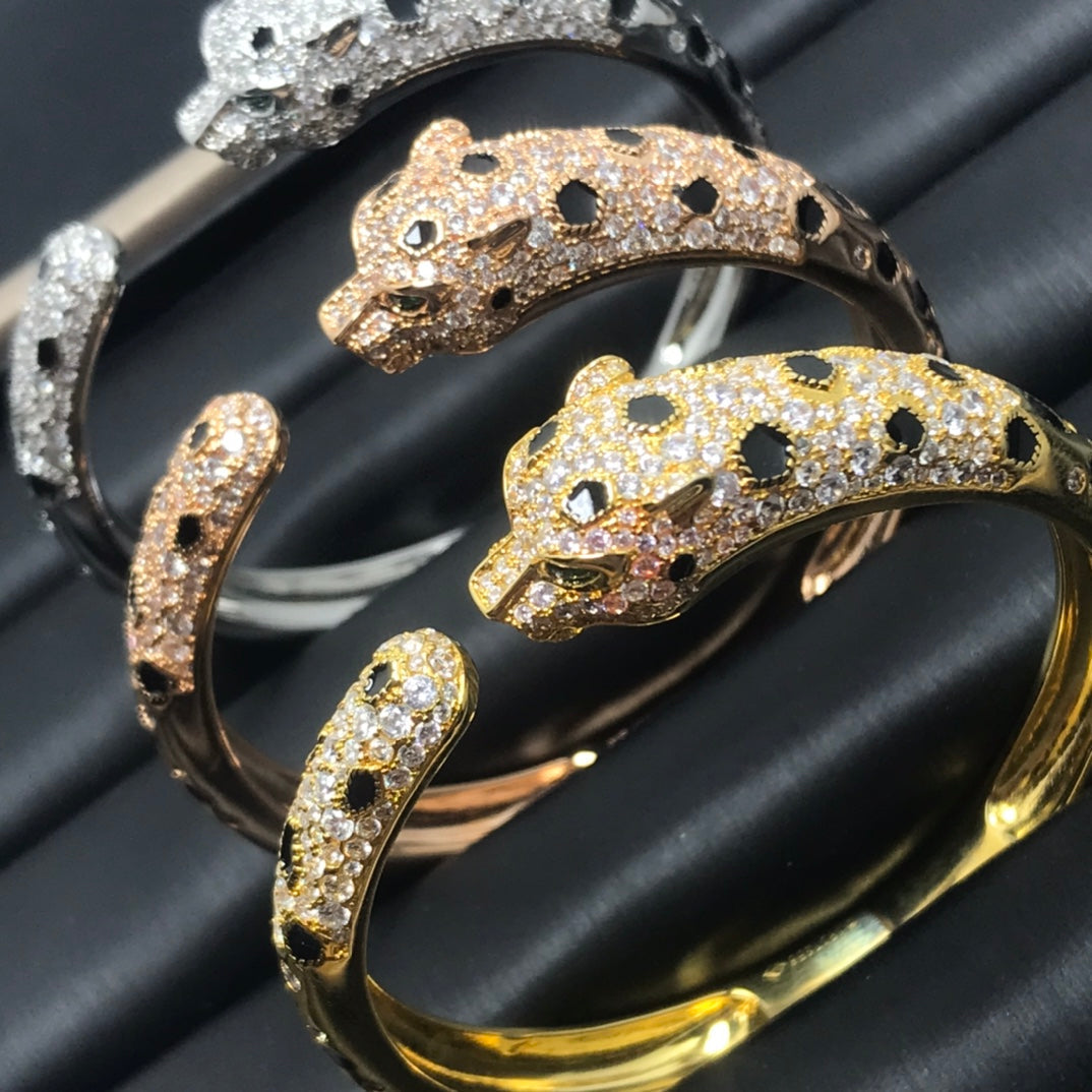 [LUXE JEWELRY] PANTHERE BIG BRACELET DIAMONDS