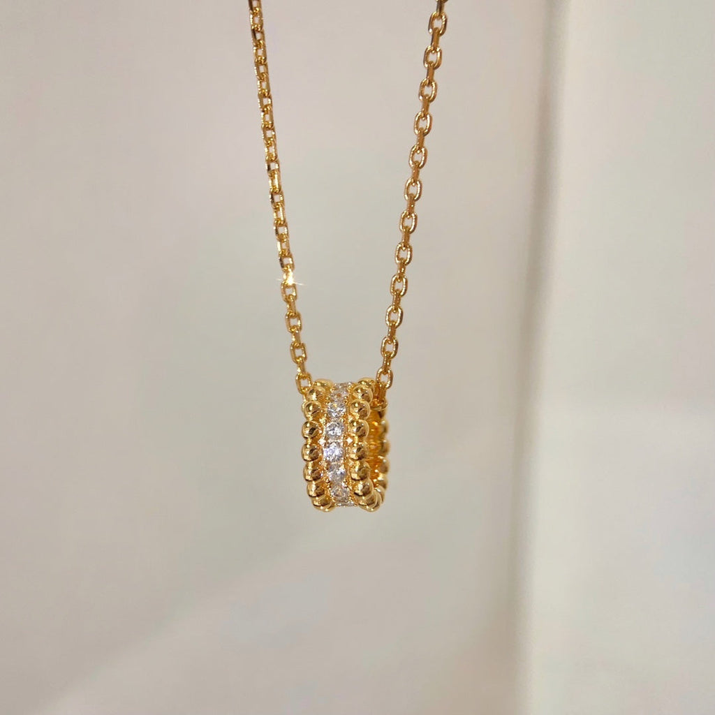 [LUXE JEWELRY]PERLEE DIAMOND NECKLACE