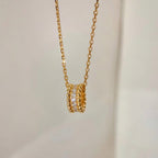 [LUXE JEWELRY]PERLEE DIAMOND NECKLACE