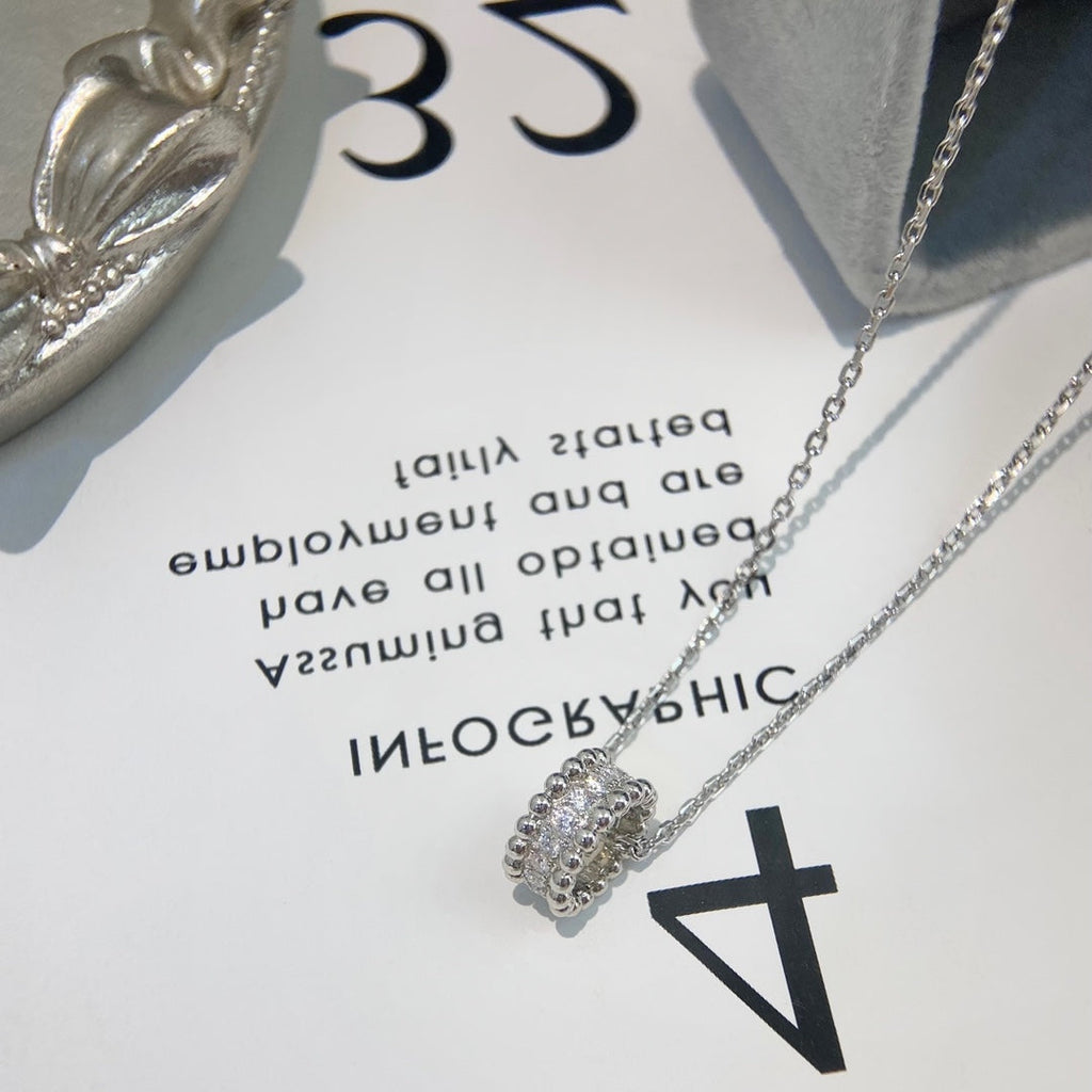 [LUXE JEWELRY]PERLEE DIAMOND NECKLACE