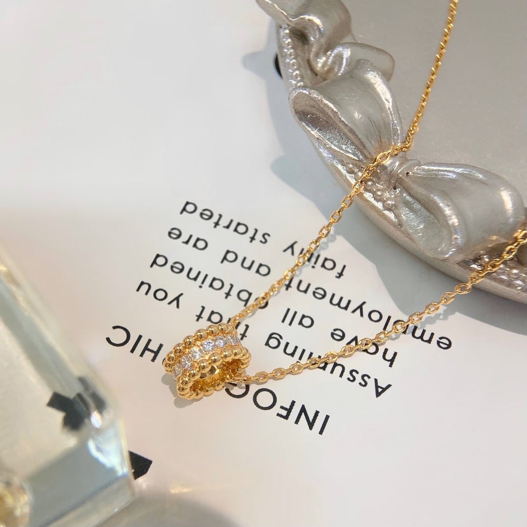 [LUXE JEWELRY]PERLEE DIAMOND NECKLACE