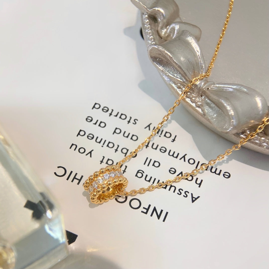 [LUXE JEWELRY]PERLEE DIAMOND NECKLACE