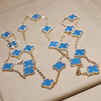 [LUXE JEWELRY]CLOVER 20 MOTIFS TURQUOISE GOLD