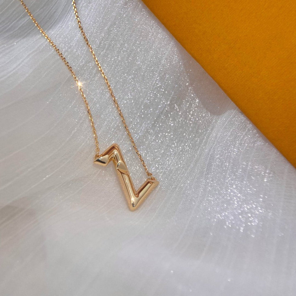 [LUXE JEWELRY]VOLTE UPSIDE DOWN NECKLACE