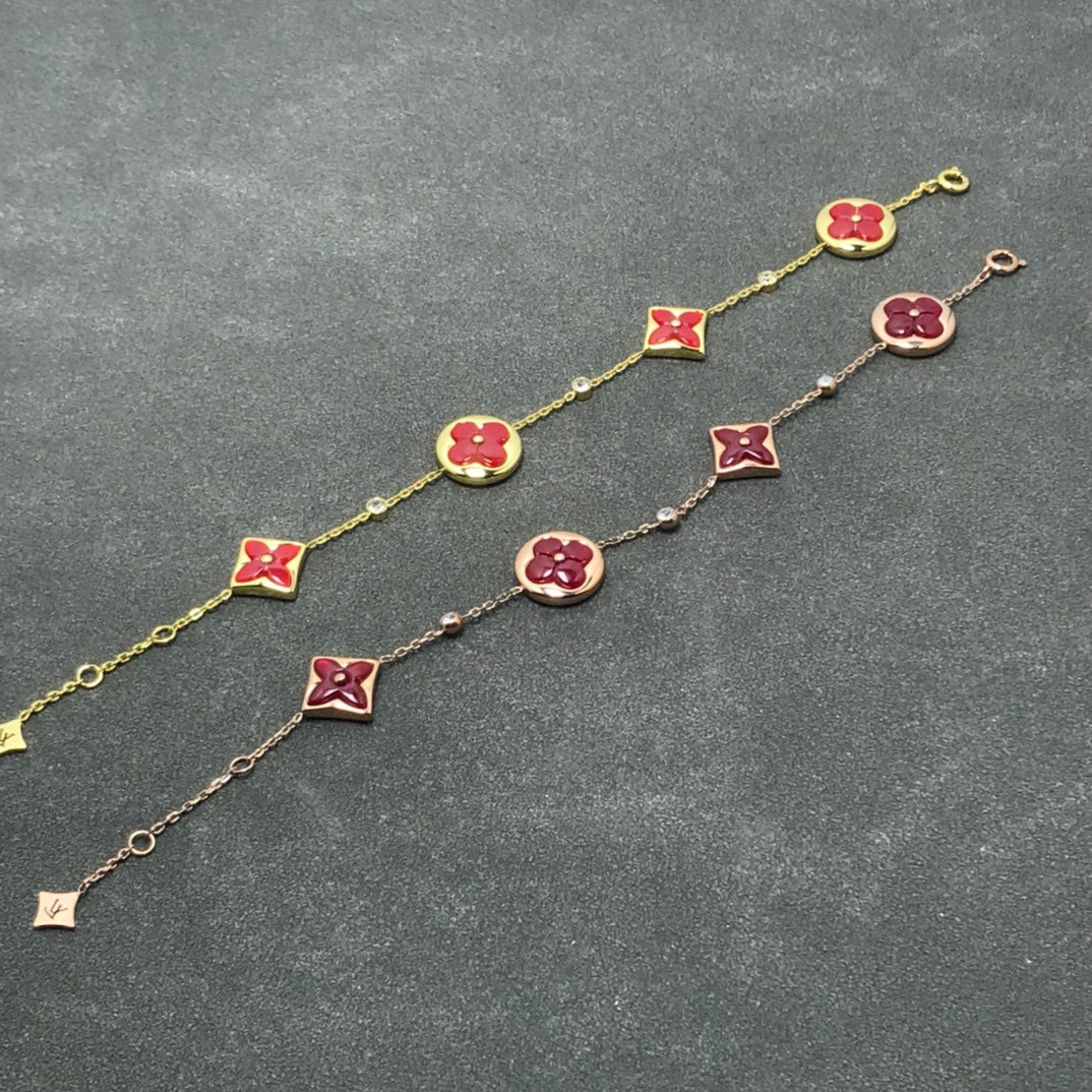 [LUXE JEWELRY]STAR AND SUN CARNELIAN 4 MOTIFS 3 DIAMONDS