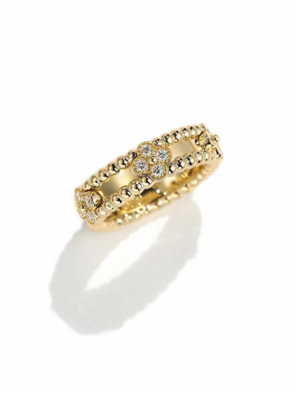 [LUXE JEWELRY]PERLEE GOLD DIAMOND RING