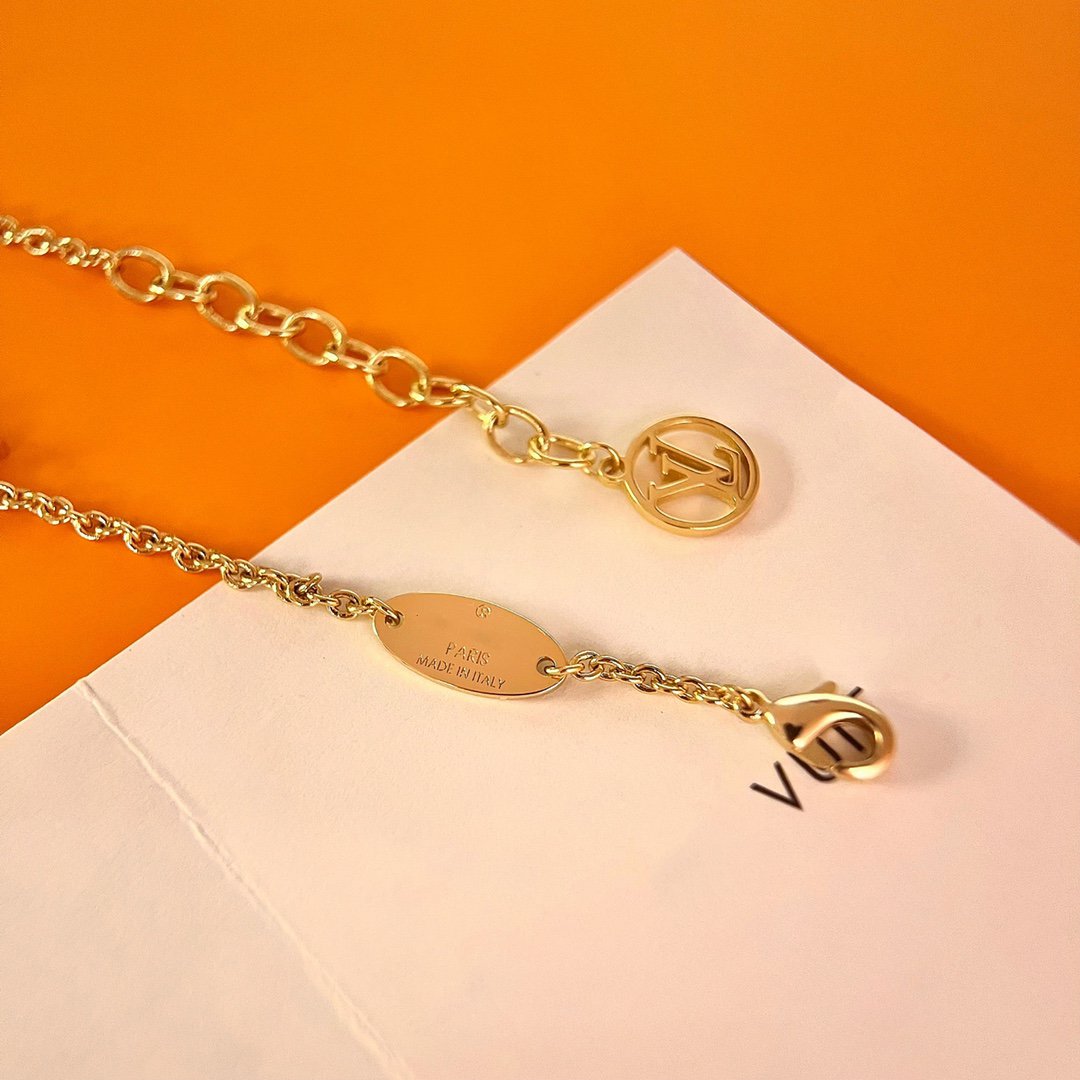 [LUXE JEWELRY]LOGO STAR MOTIF GOLD BRACELET