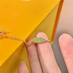 [LUXE JEWELRY]LOGO STAR MOTIF GOLD BRACELET