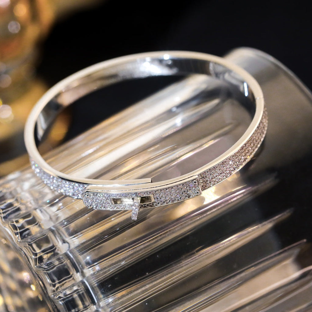 [LUXE JEWELRY]KELLY BRACELET DIAMOND PAVED