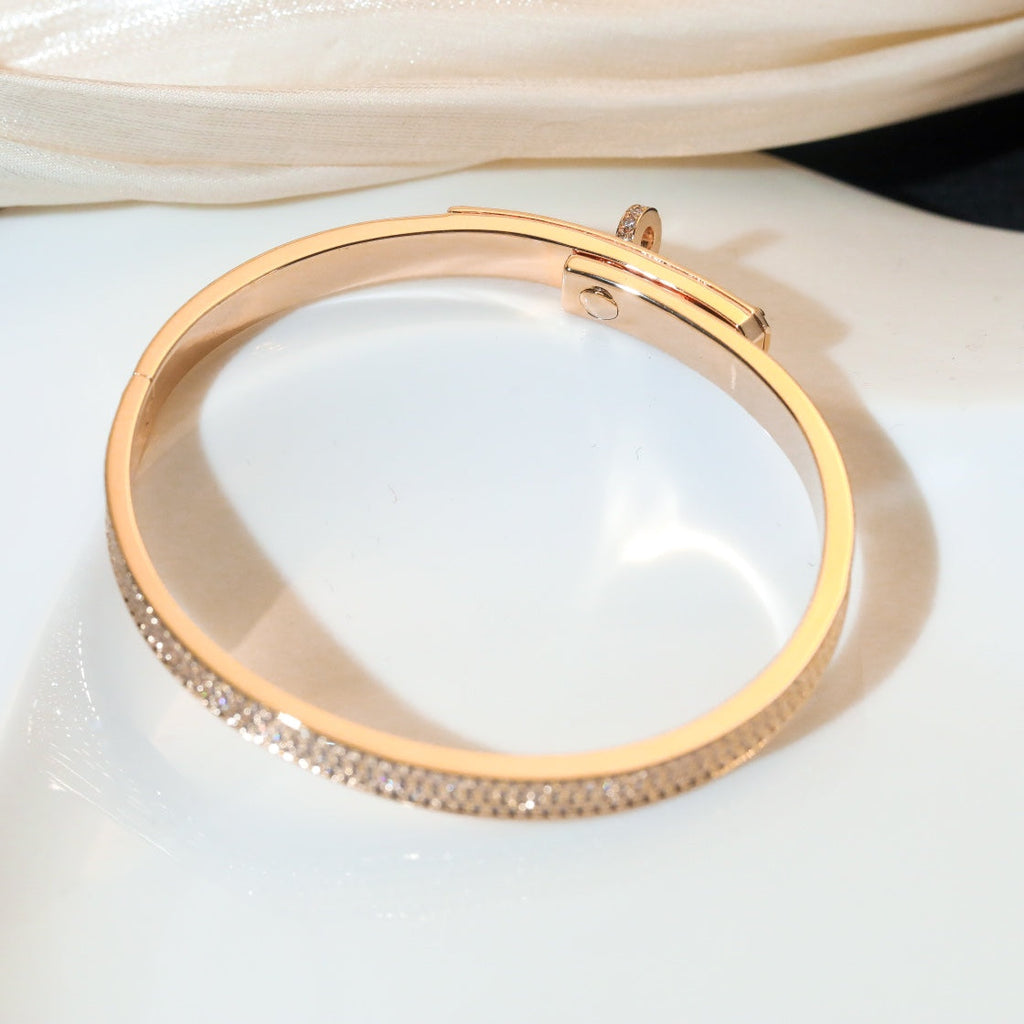 [LUXE JEWELRY]KELLY BRACELET DIAMOND PAVED
