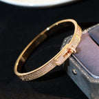 [LUXE JEWELRY]KELLY BRACELET DIAMOND PAVED