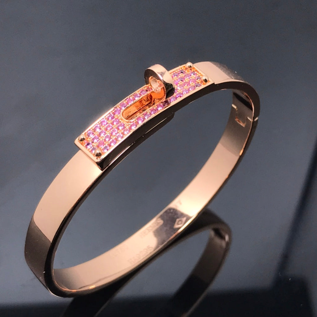[LUXE JEWELRY]KELLY BRACELET PINK DIAMOND
